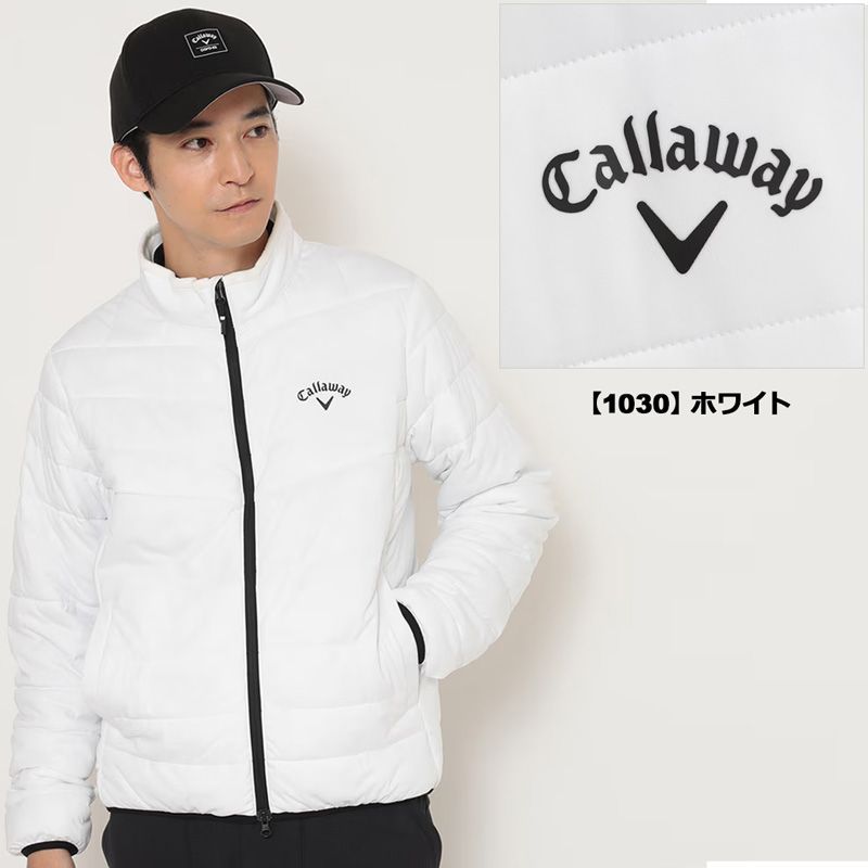 Callaway キャロウェイ ブルゾン Lサイズ Callaway（キャロウェイ） ストレッチ ナイロンタフタ 中綿 ブルゾン