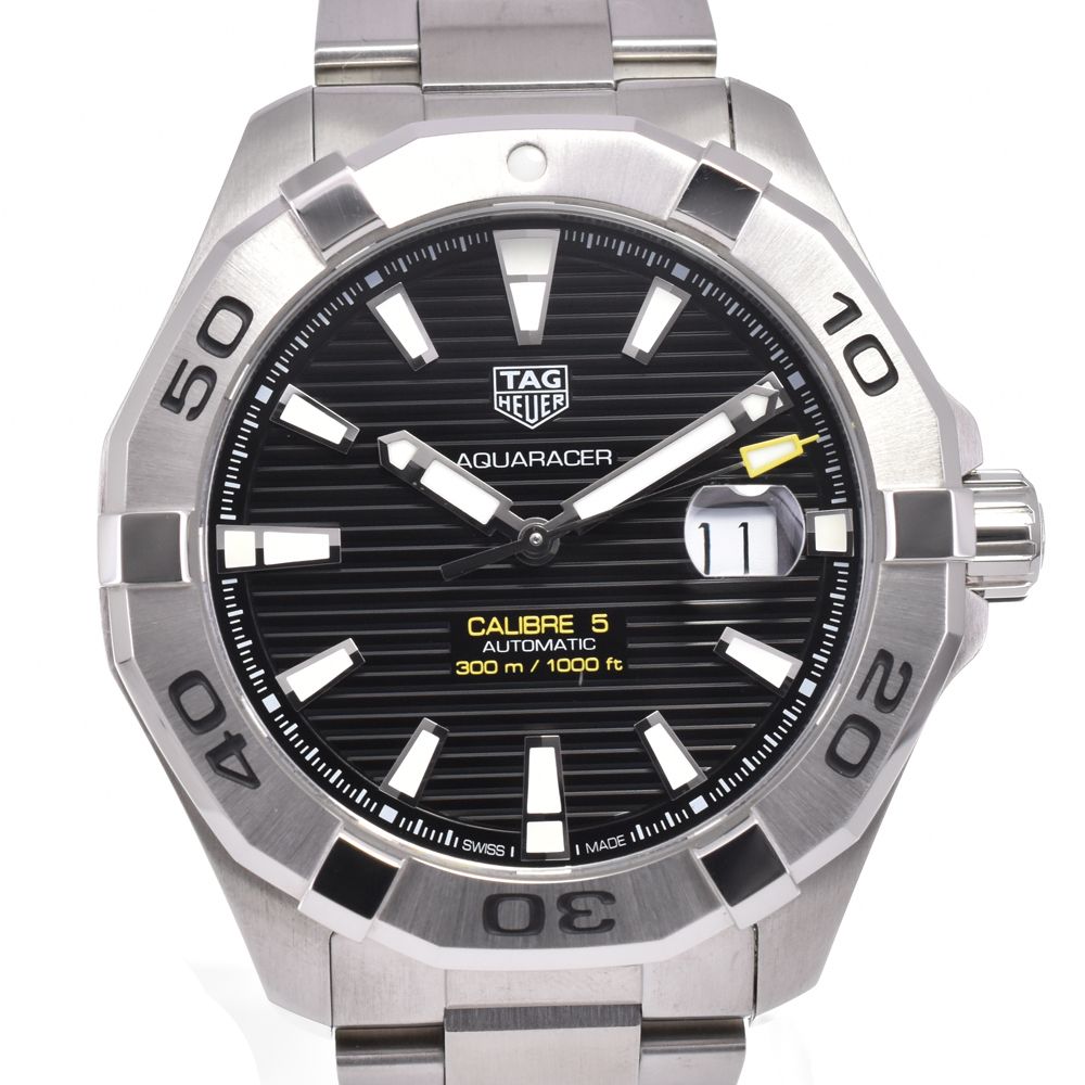 タグホイヤー TAG HEUER WAY 2010.BA 0927 アクアレーサー キャリバー5 デイト 300 M 自動巻き メンズ G 144654