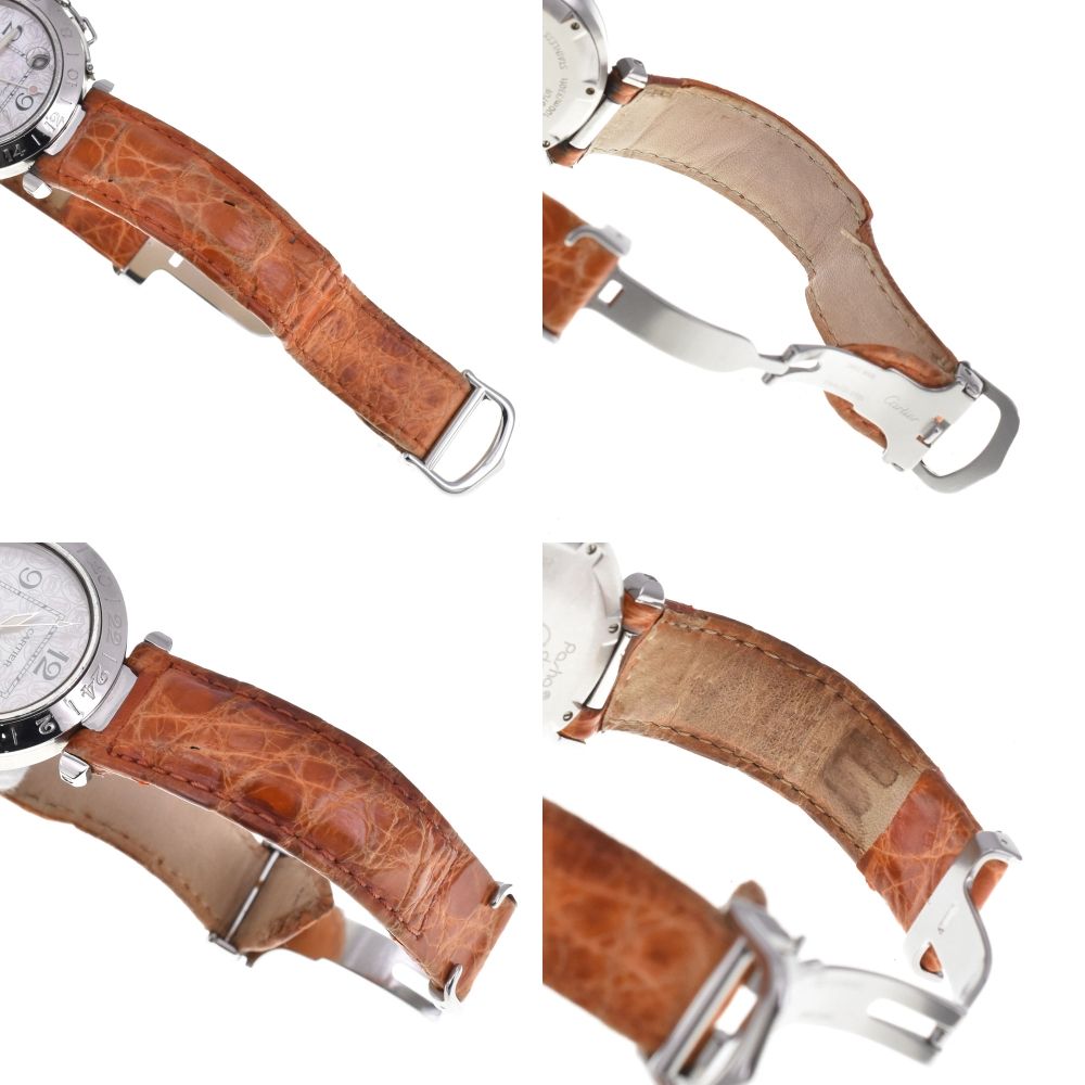  カルティエ CARTIER パシャC メリディアン 2004年 GMT 自動巻き ユニセックス G 144466 その他 時計