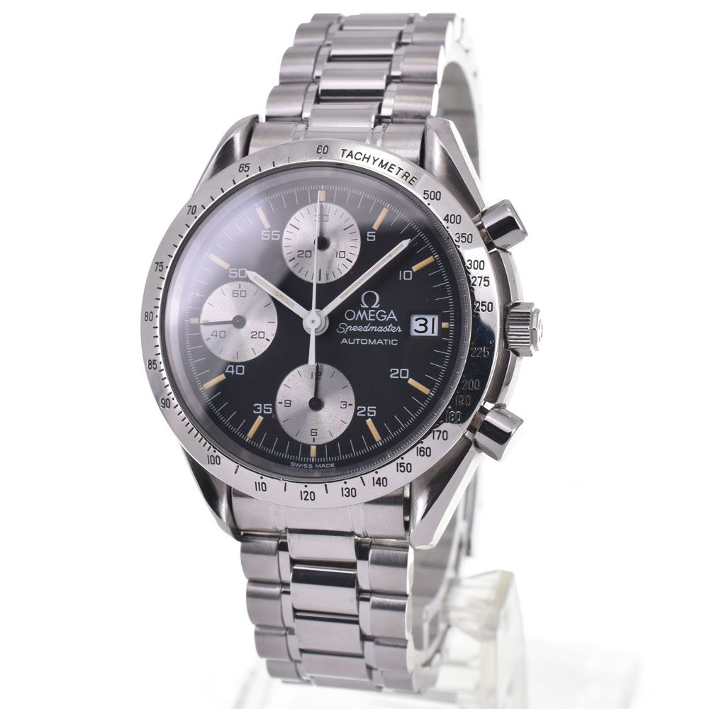 オメガ OMEGA 3511.50 スピードマスター クロノグラフ デイト 自動巻き メンズ G 144680