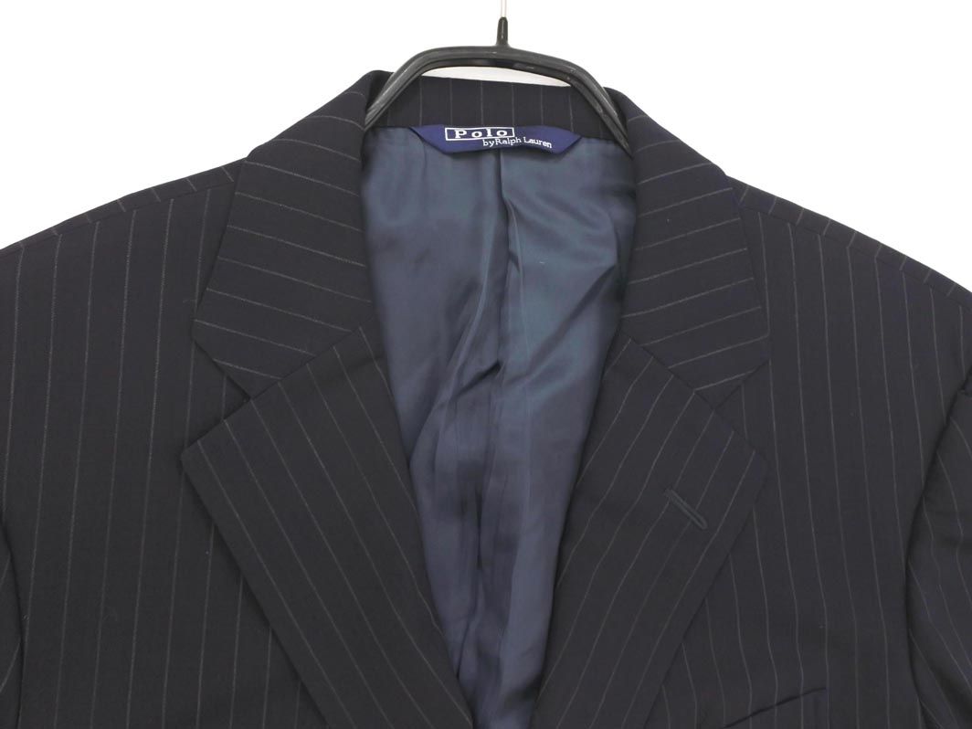POLO RALPH LAUREN ポロ ラルフローレン ウール100% ストライプ
