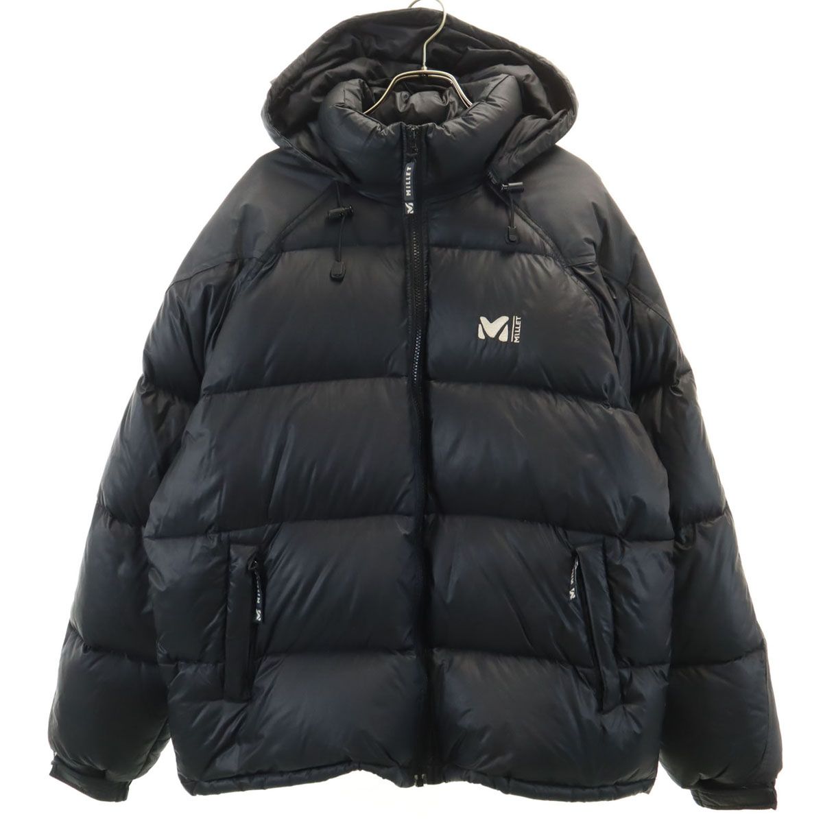 MILLET ミレー ダウンジャケット L グレー系 アウトドア メンズ 古着 