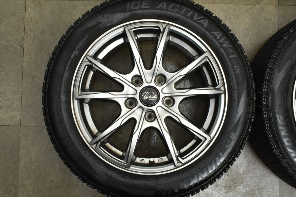 程度良好 ヴェルザンディ 16 in 6.5 J 48 PCD 114.3 アイスアクティバ AW-1 205|55 R ノア ヴォクシー セレナ ステップワゴン アクセラ