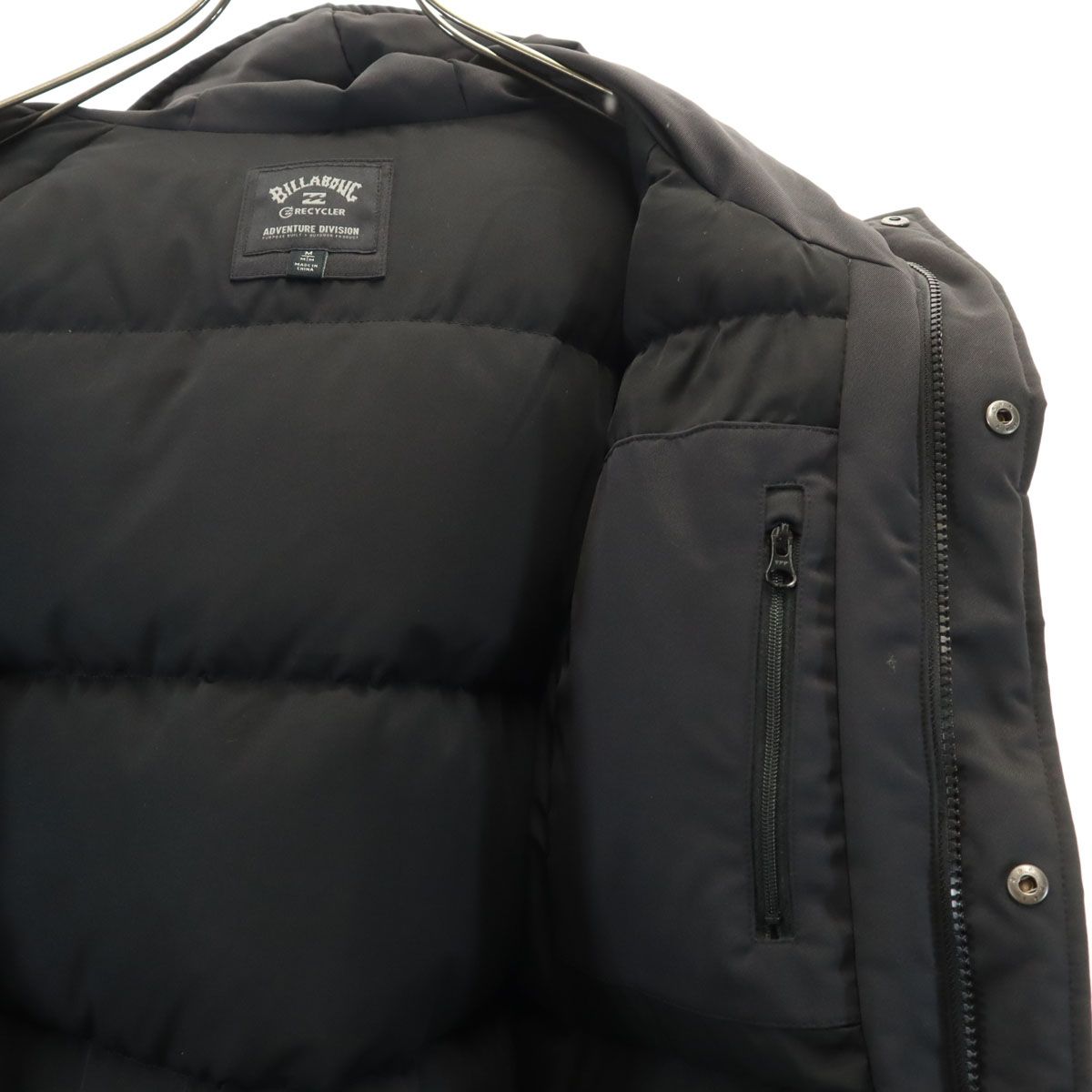 BILLABONG ビラボン ダウンジャケット M ブラック メンズ 古着 - メルカリ