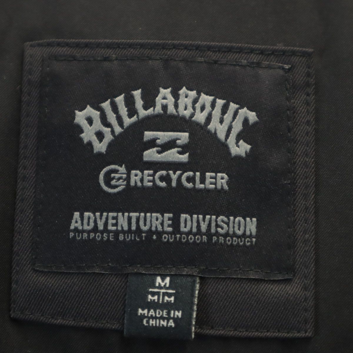 BILLABONG ビラボン ダウンジャケット M ブラック メンズ 古着 - メルカリ