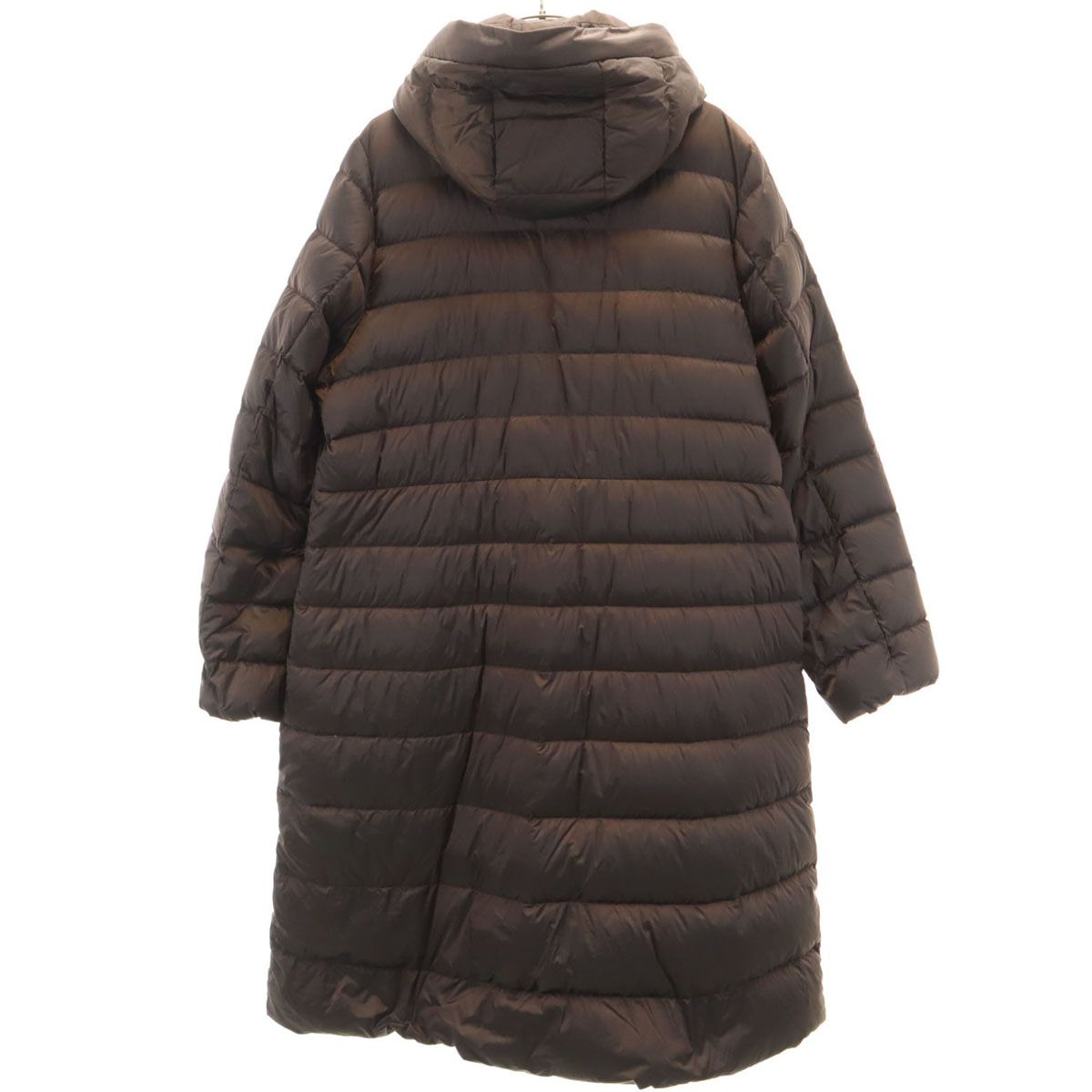 UNIQLO ユニクロ ウルトラライトダウン コート XL ブラウン 収納袋付き 