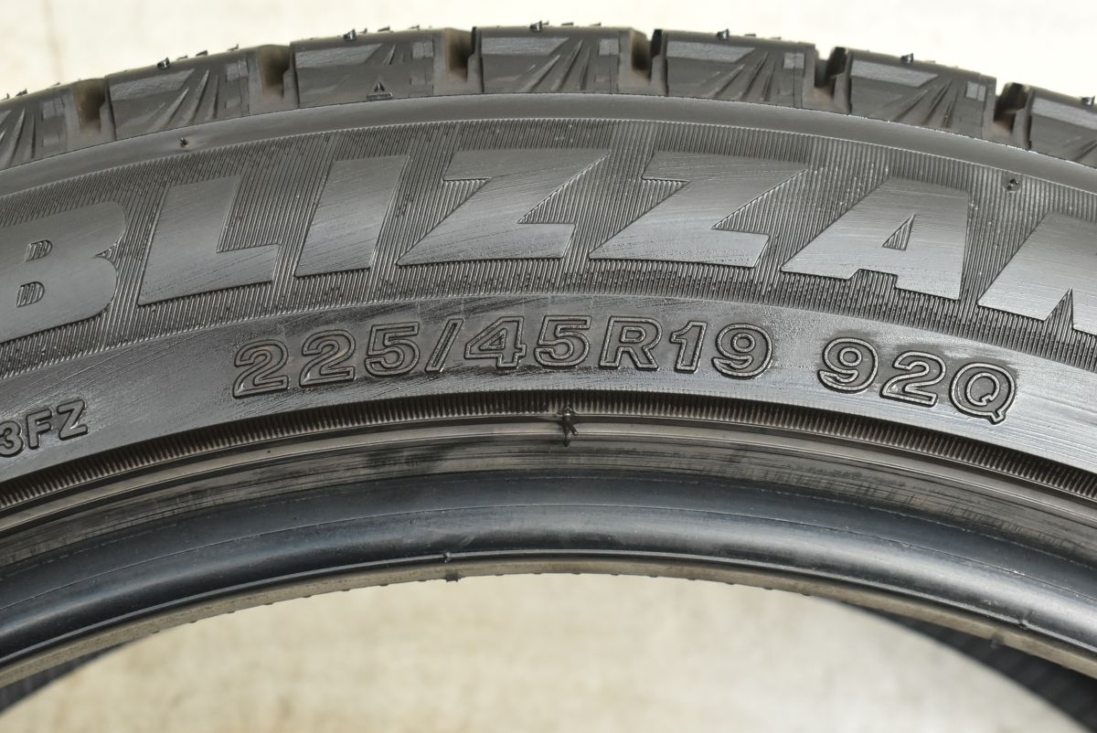 バリ溝 スタッドレス 4本】2023年製 ブリヂストン ブリザック VRX3 225