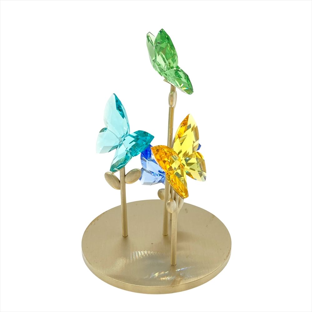 バタフライガラス鐘 オブジェ