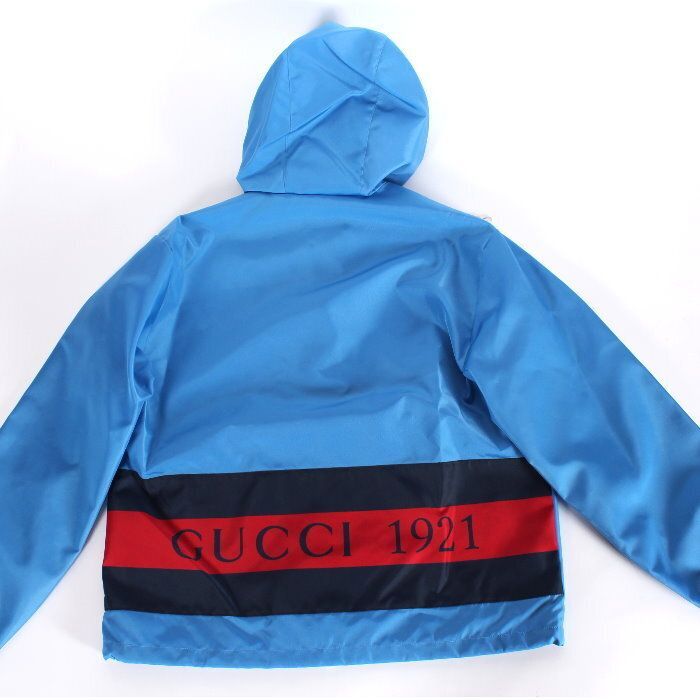 お値下げ!】 グッチ GUCCI ナイロン キャンバス ジップ ジャケット