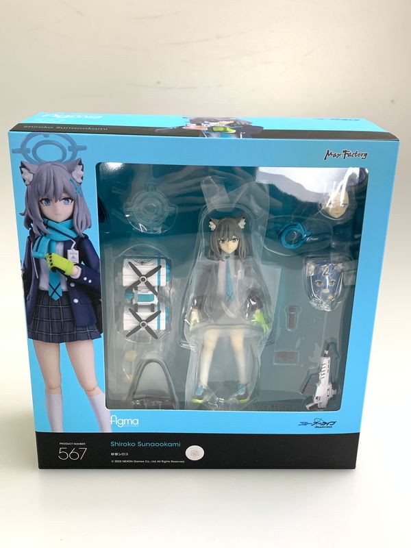 figma ブルーアーカイブ Blue Archive 砂狼シロコ アクションフィギュア 053-260107-zi-21-min その他 フィギュア ゲーム おもちゃ グッズ