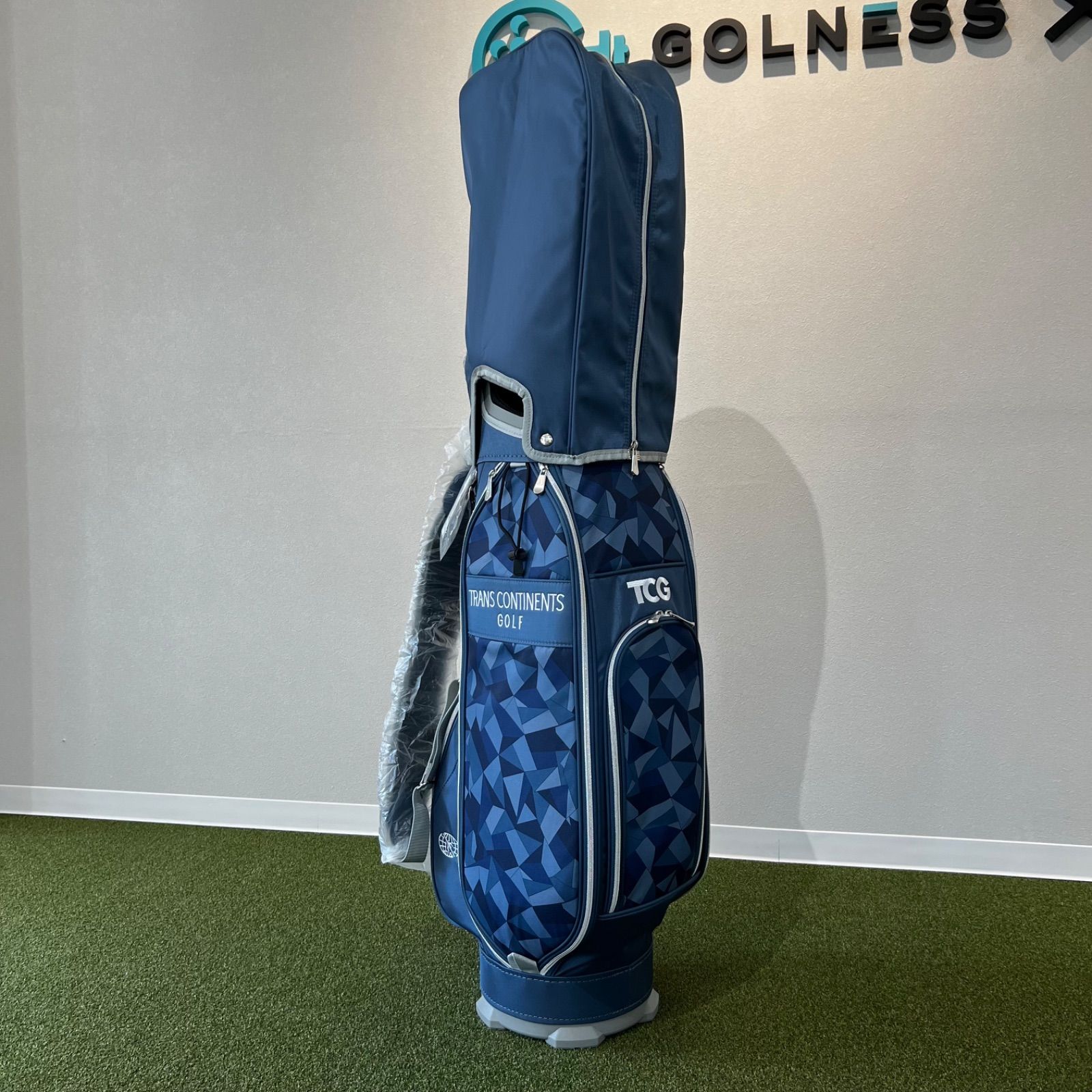  タグ付 送料無料 Rosasen キャディバッグ カートタイプ 8 5型 グリーン系 定価45 100円 が 36 000円 ドライバー練習用品 ゴルフバッグ キャディバッグ ゴルフ