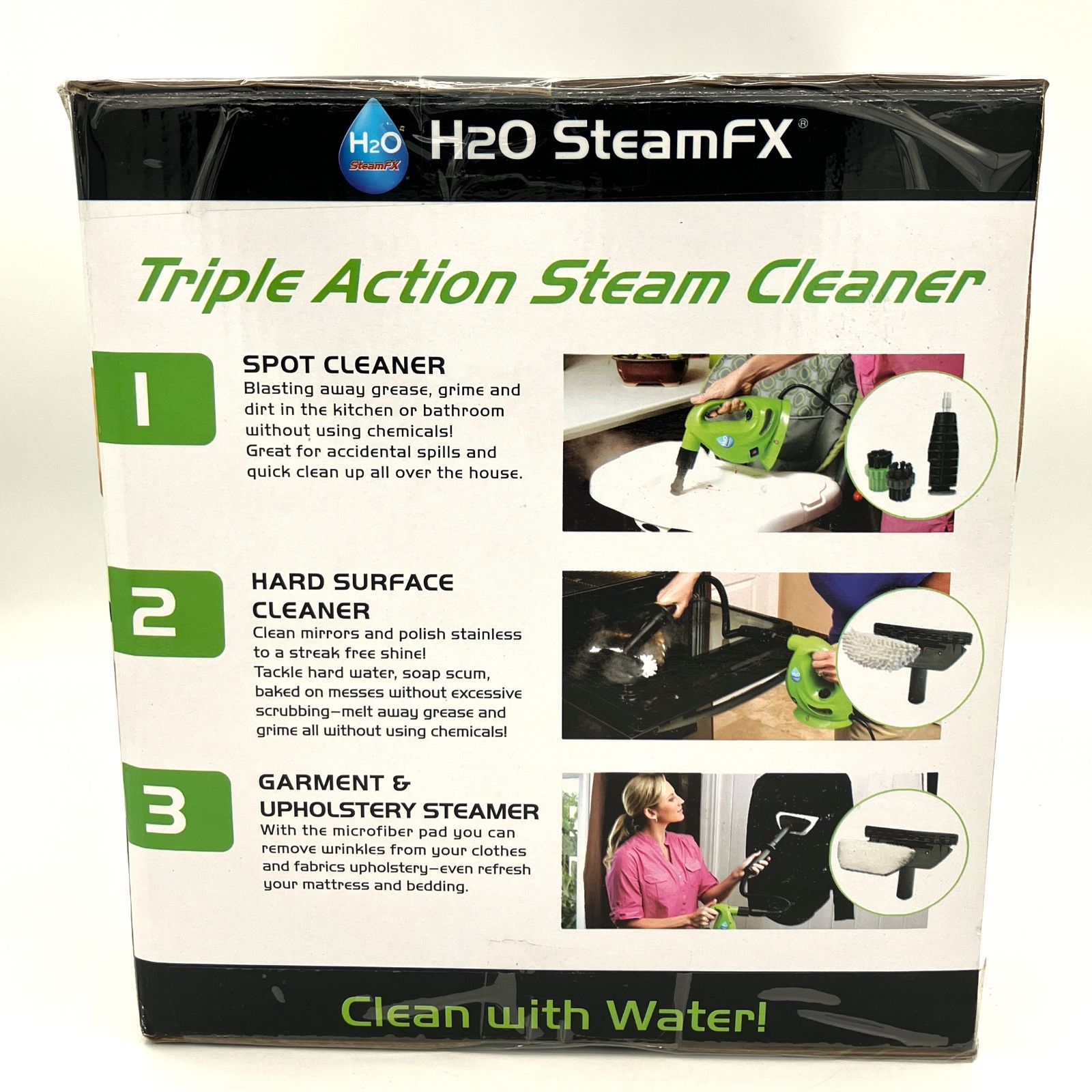 未使用品】H2OスチームFX 8点デラックスセット 【レッド】 - メルカリ