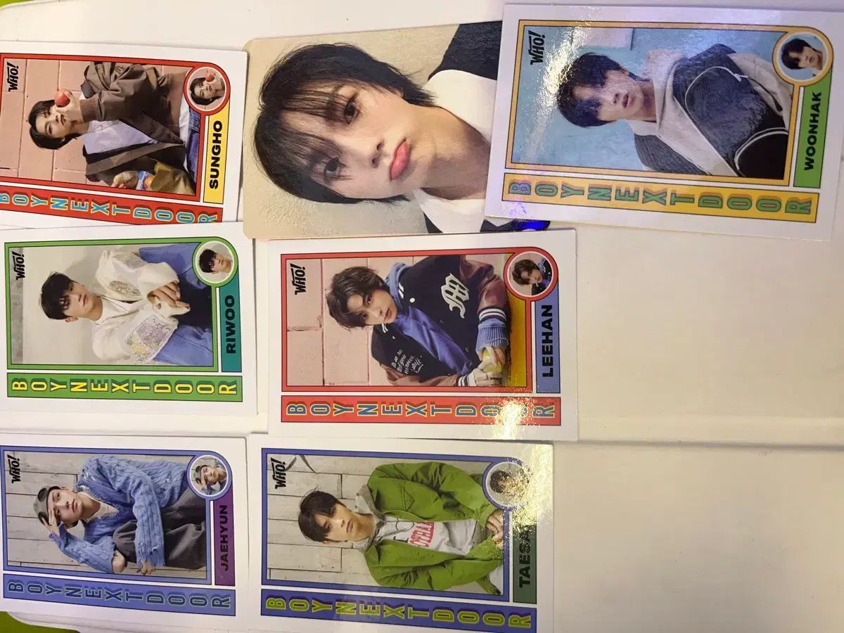 BOYNEXTDOOR アルバム　49枚セット　トレカ付き　ボイネク BOYNEXTDOOR(ボイネク) アルバム トレカ - メルカリ