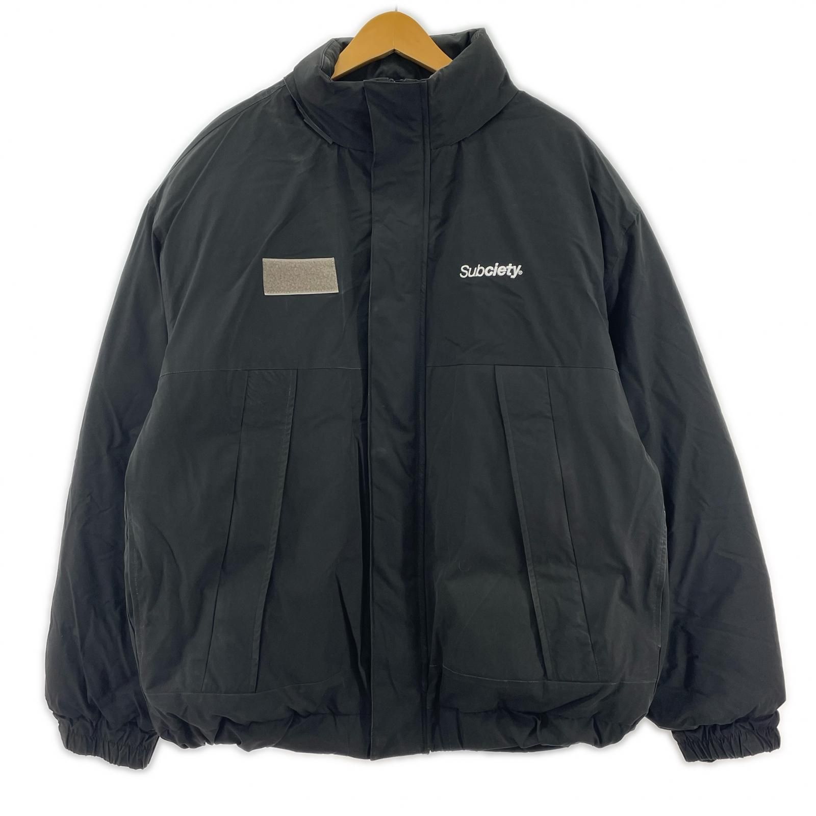 Subciety サブサエティ ワンポイント刺繡 中綿ジャケット sizeL 