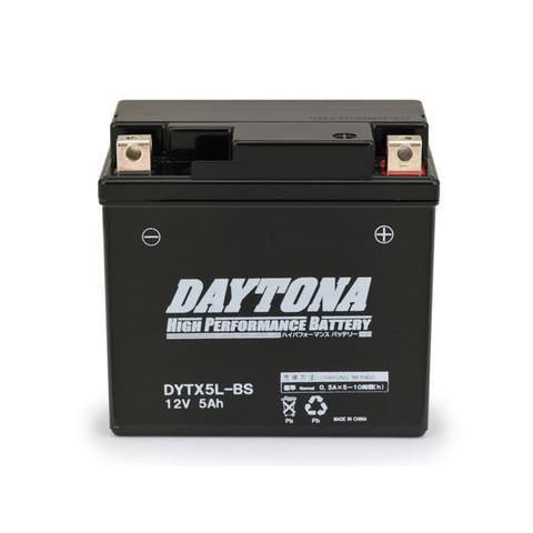 NS400R（NC19） ハイパフォーマンス メンテナンスフリー バッテリー DYTX5L-BS（YTX5L-BS互換） DAYTONA（デイトナ）