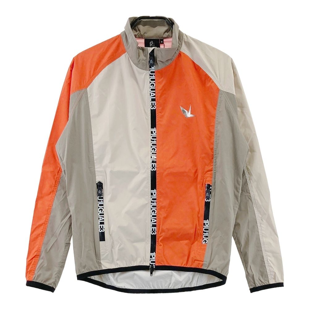 サイズ 3 GOLF GRB 080 ウインドブレーカー オレンジ系 ゴルフウェア メンズ ストスト