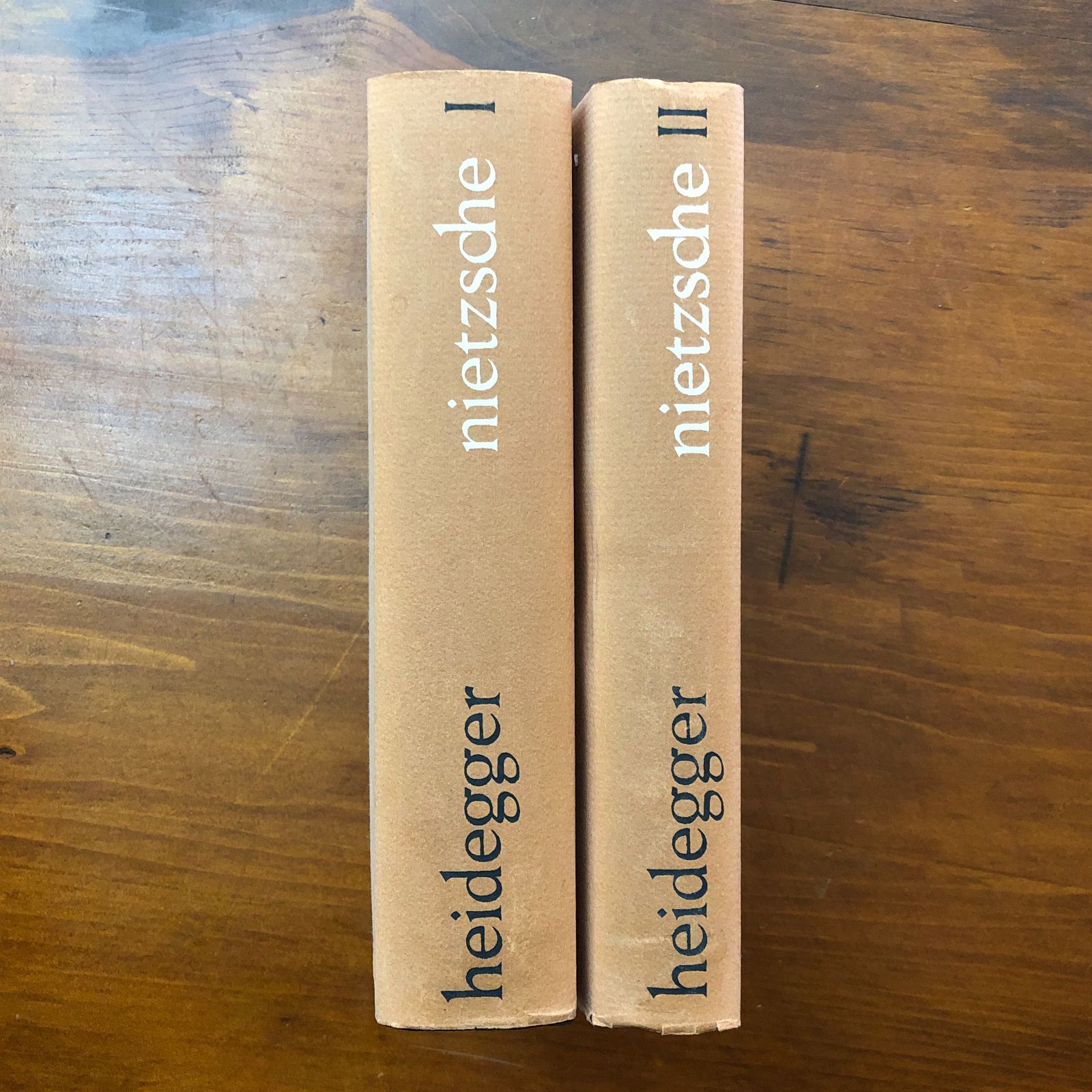 Heidegger著　Nietzsche全2巻　ドイツNeske社刊 Heidegger著 Nietzsche全2巻 ドイツNeske社刊