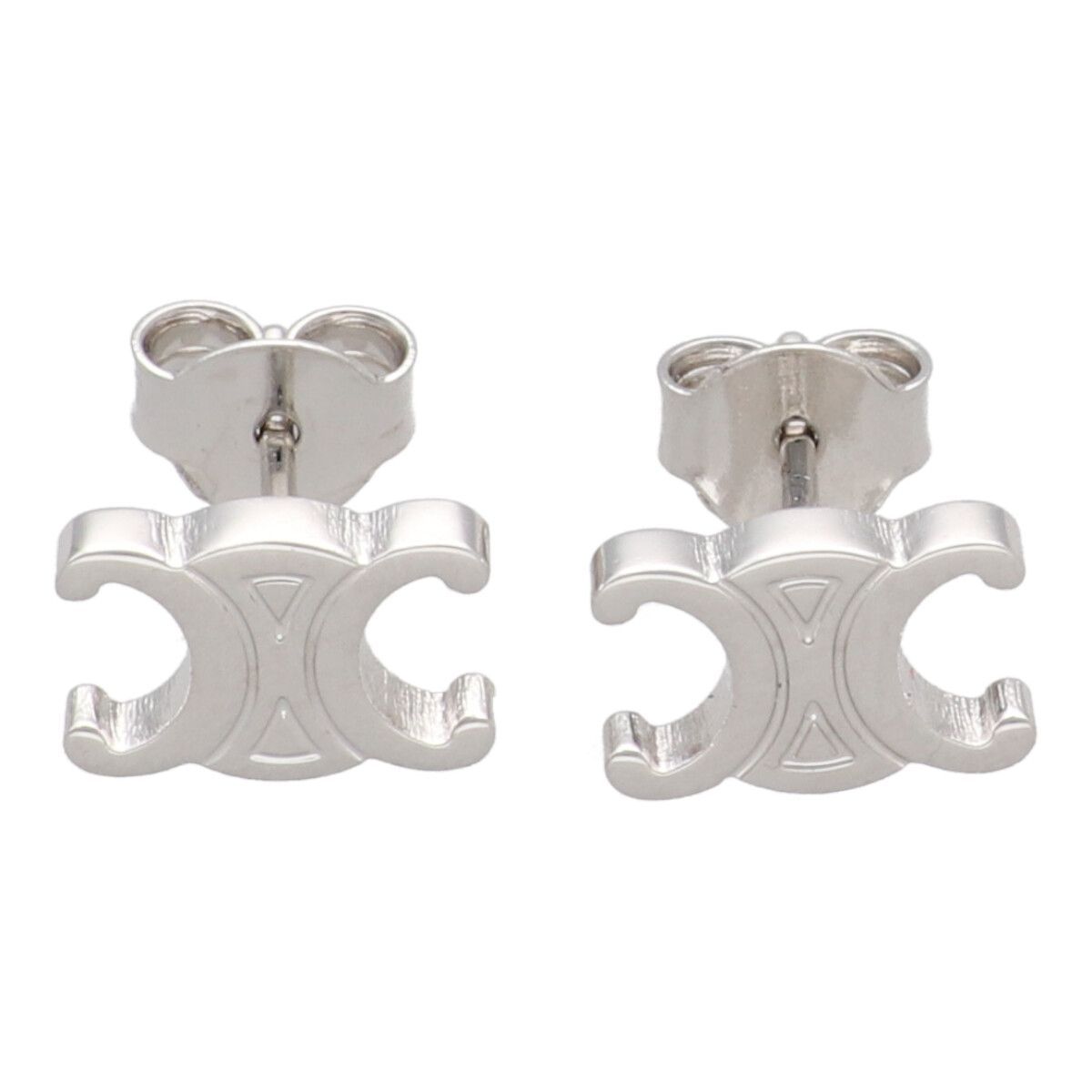 【専用】ととちゃん様 セリーヌ トリオンフ スタッズピアス シルバー（両耳用） 楽天市場】【国内正規品/ラッピング済】 CELINE セリーヌ ピアス