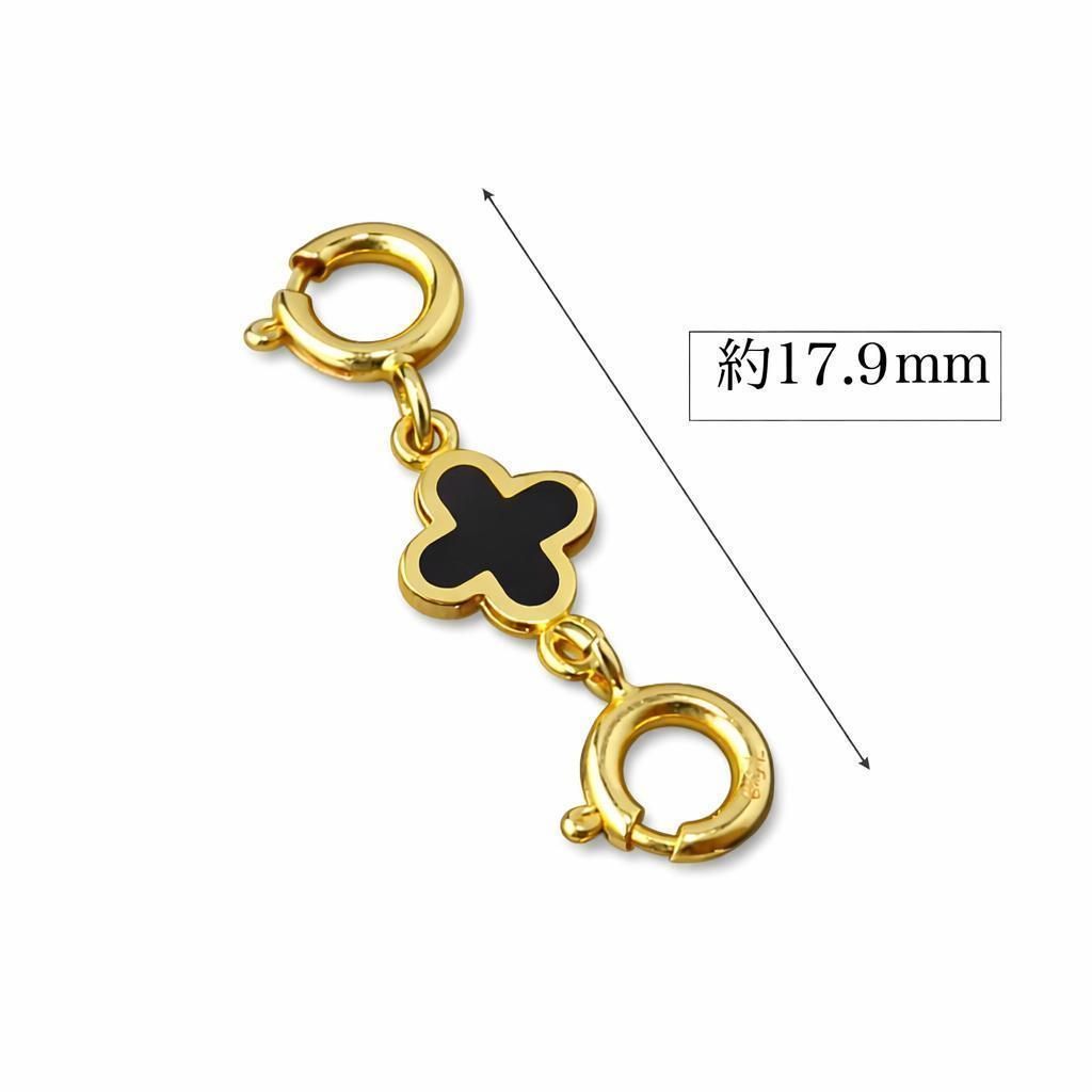 K18YG 引き輪 ヒキワ クローバー 四ツ葉 イエローゴールド 18金 18K 