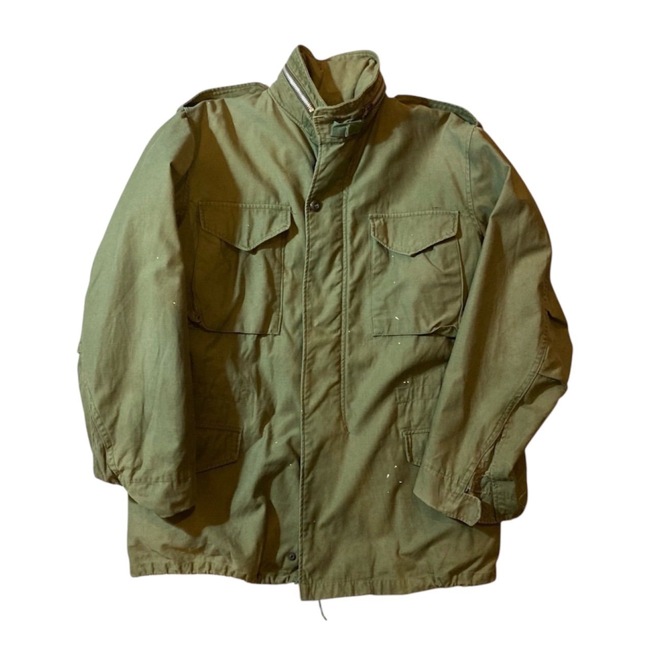 US ARMY M-65 2nd medium long/ ユーエスアーミー M65 アルミジップ