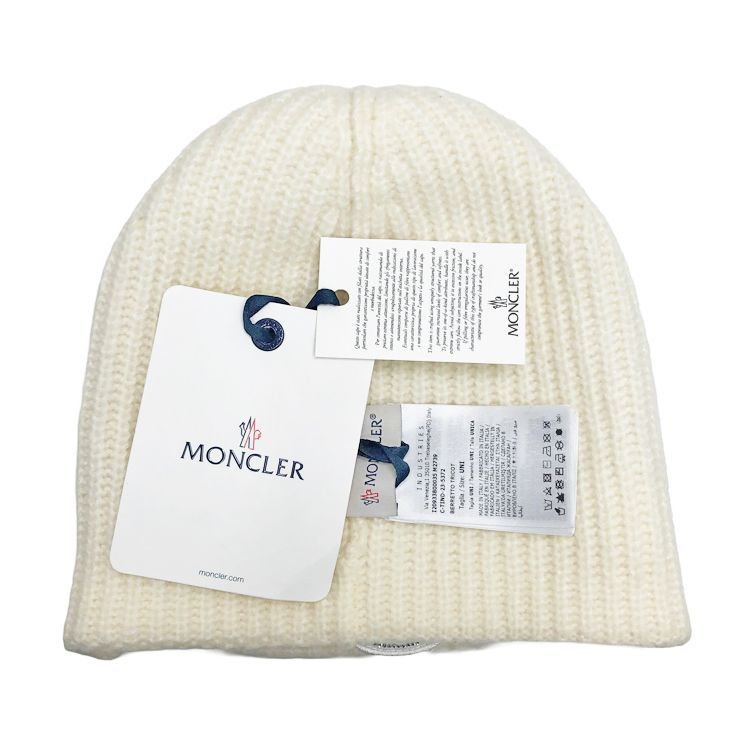 MONCLER モンクレール 23AW ラインストーン ロゴワッペン ニット