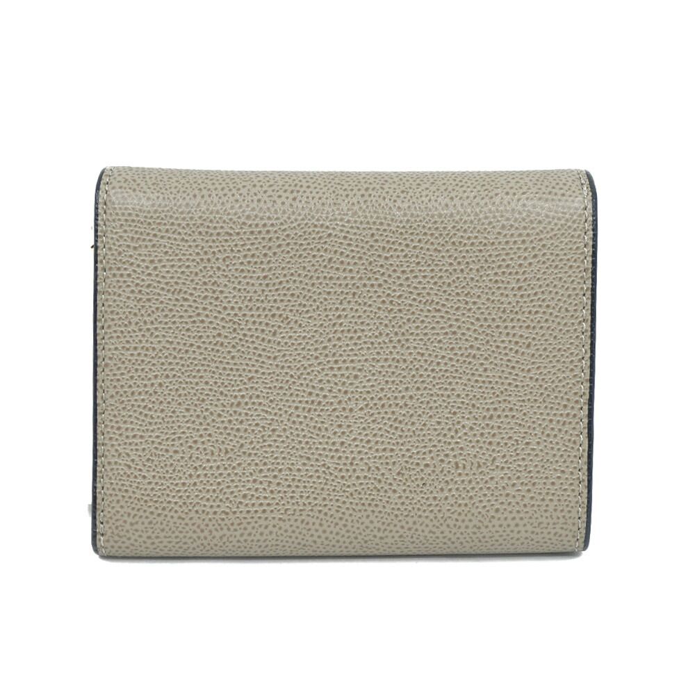 栄 ヴァレクストラ イジィデ ウォレット グレー系 ゴールド金具 三つ折り財布 その他 箱