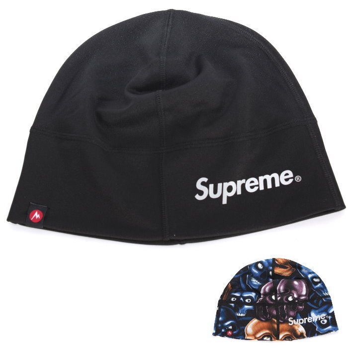 Supreme Marmot シュプリーム マーモット ベースレイヤー ビーニー Base Layer Beanie フリーサイズ 2カラー リフレクターロゴプリント ニット帽 キャップ 帽子 ハット メンズ レディース ユニセックス