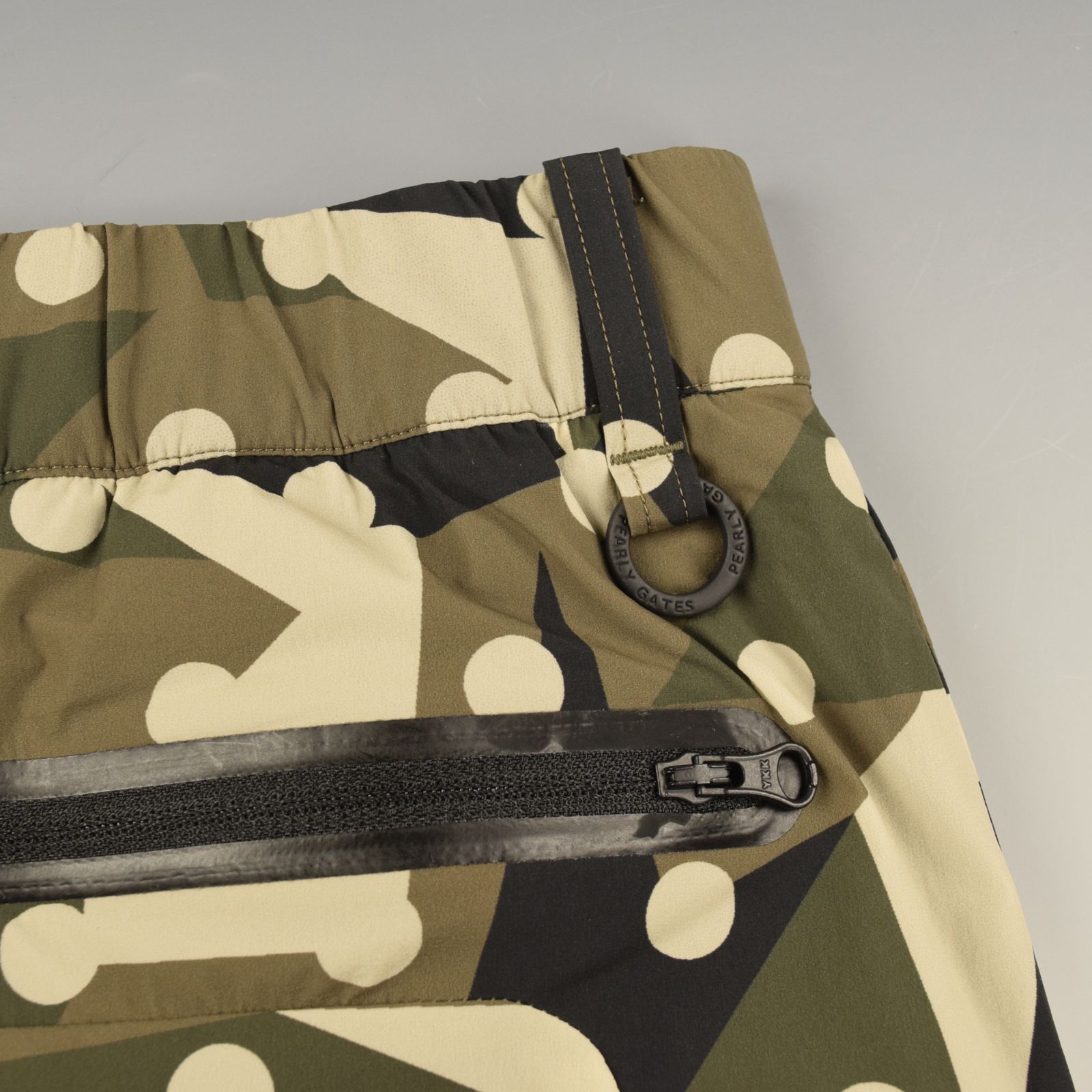 パーリーゲイツ　レディーススカート　カモフラ柄　サイズ０　ストレッチ素材 パーリーゲイツ レディーススカート カモフラ柄 サイズ0 ストレッチ