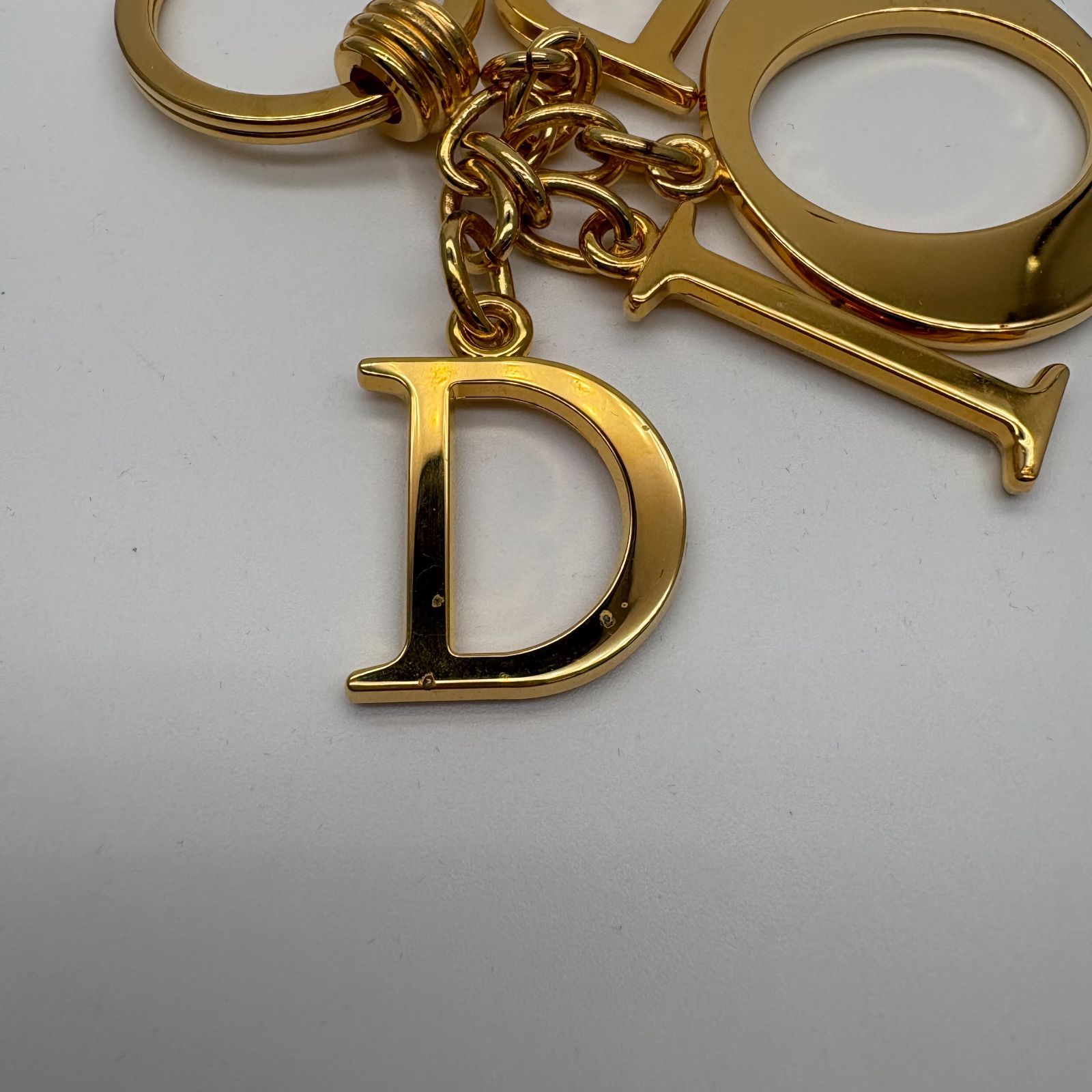 Christian Dior ディオール チャーム バッグチャーム Dロゴ Christian Dior クリスチャンディオール キーチャーム【K141】 - メルカリ