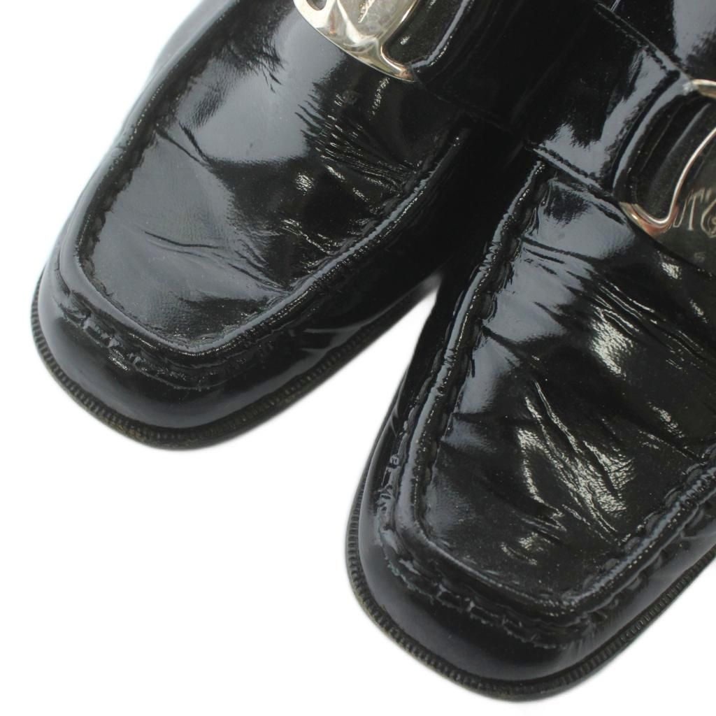 専用　Salvatore Ferragamo 黒エナメルローファー Salvatore Ferragamo フェラガモ エナメル ローファー 黒