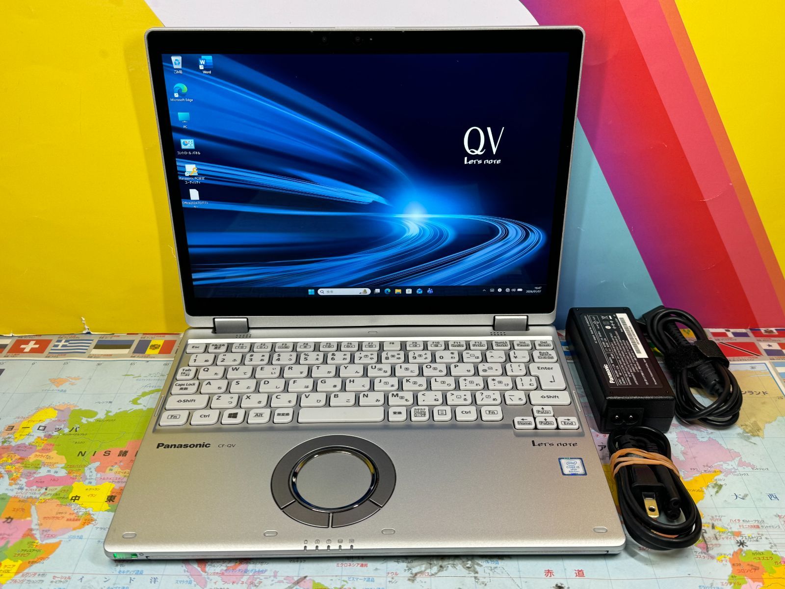 2in1 タッチパネル Panasonic レッツノート CF-QV8 621 高画質 2in1】Panasonic タッチパネル レッツノート CF-QV8 楽天市場