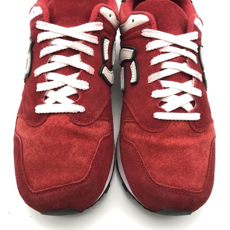 中古】SANGACIO にゅ～ず カーマインレッド スニーカー 26.5cm レッド