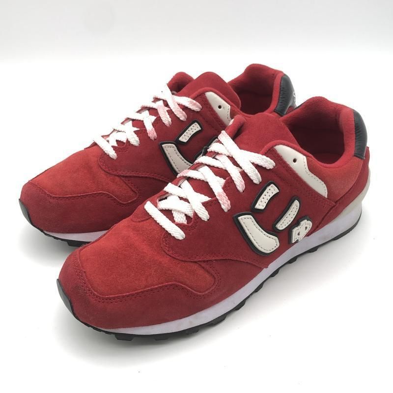 中古】SANGACIO にゅ～ず カーマインレッド スニーカー 26.5cm レッド