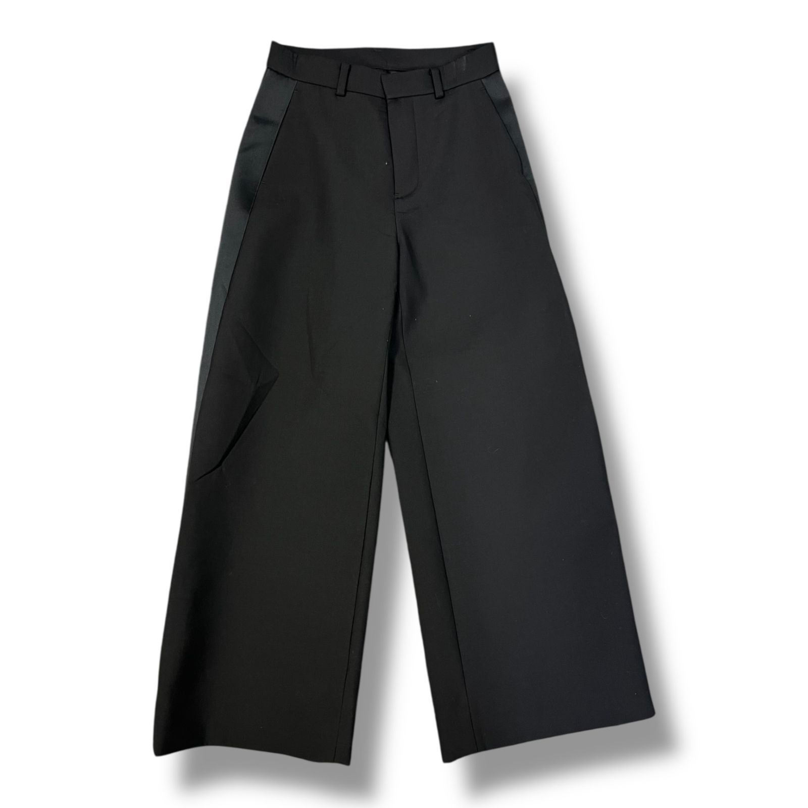 sacai 24 SS Bonding Pants ボンディングパンツ スラックス トラウザーパンツ サカイ 07042 ブラック 1 829 A