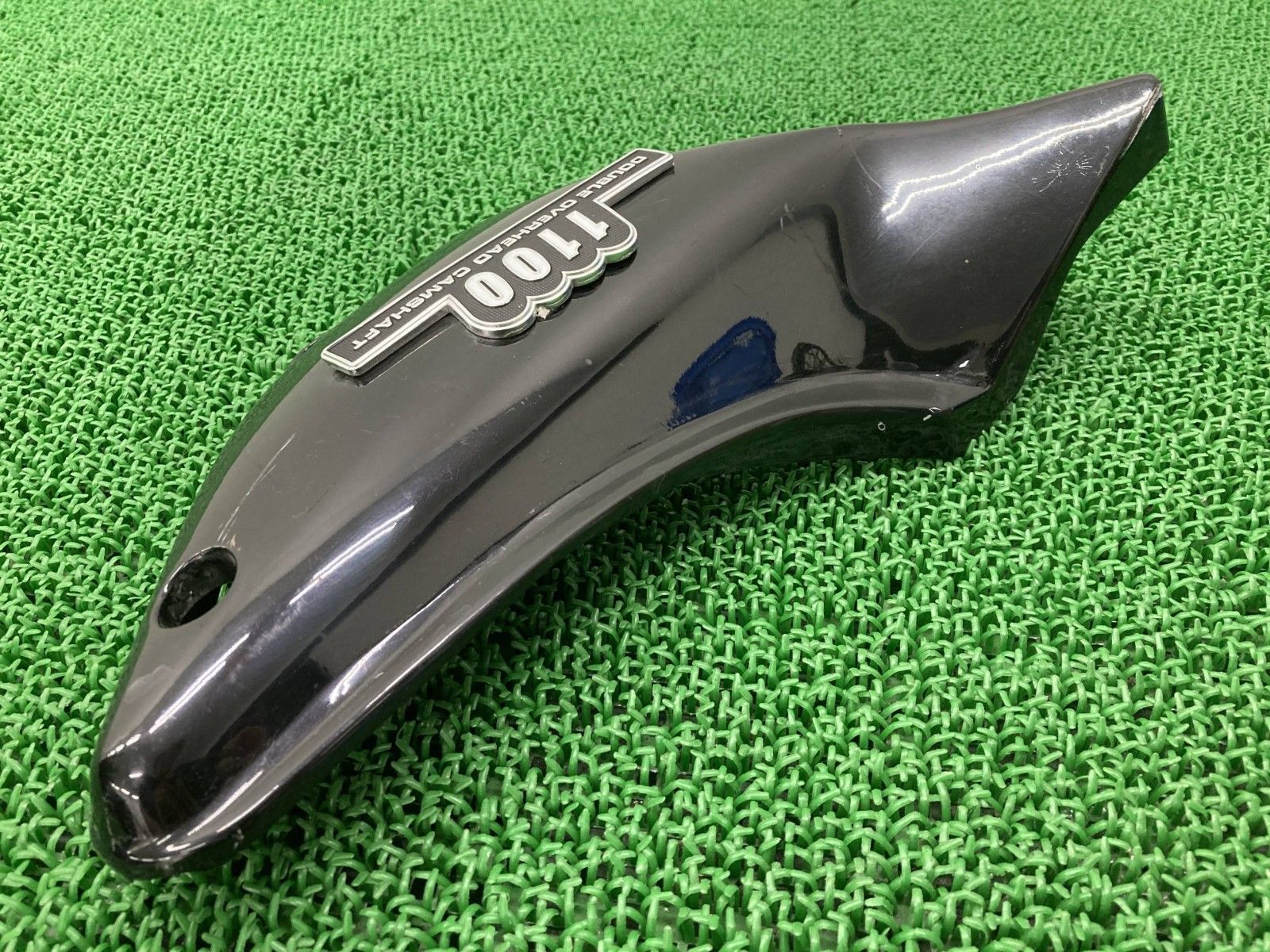 ゼファー1100 サイドカバー 左 黒M 社外 バイク 部品 ZR1100A ZRT10A 
