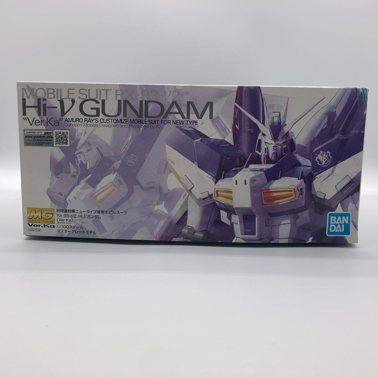 ガンダム逆襲のシャア ガンプラ mg Hi νガンダム Ver Ka. 未開封 MG 逆襲のシャア Hi-νガンダム Ver.Ka 未開封・未組立 訳あり 外箱不良