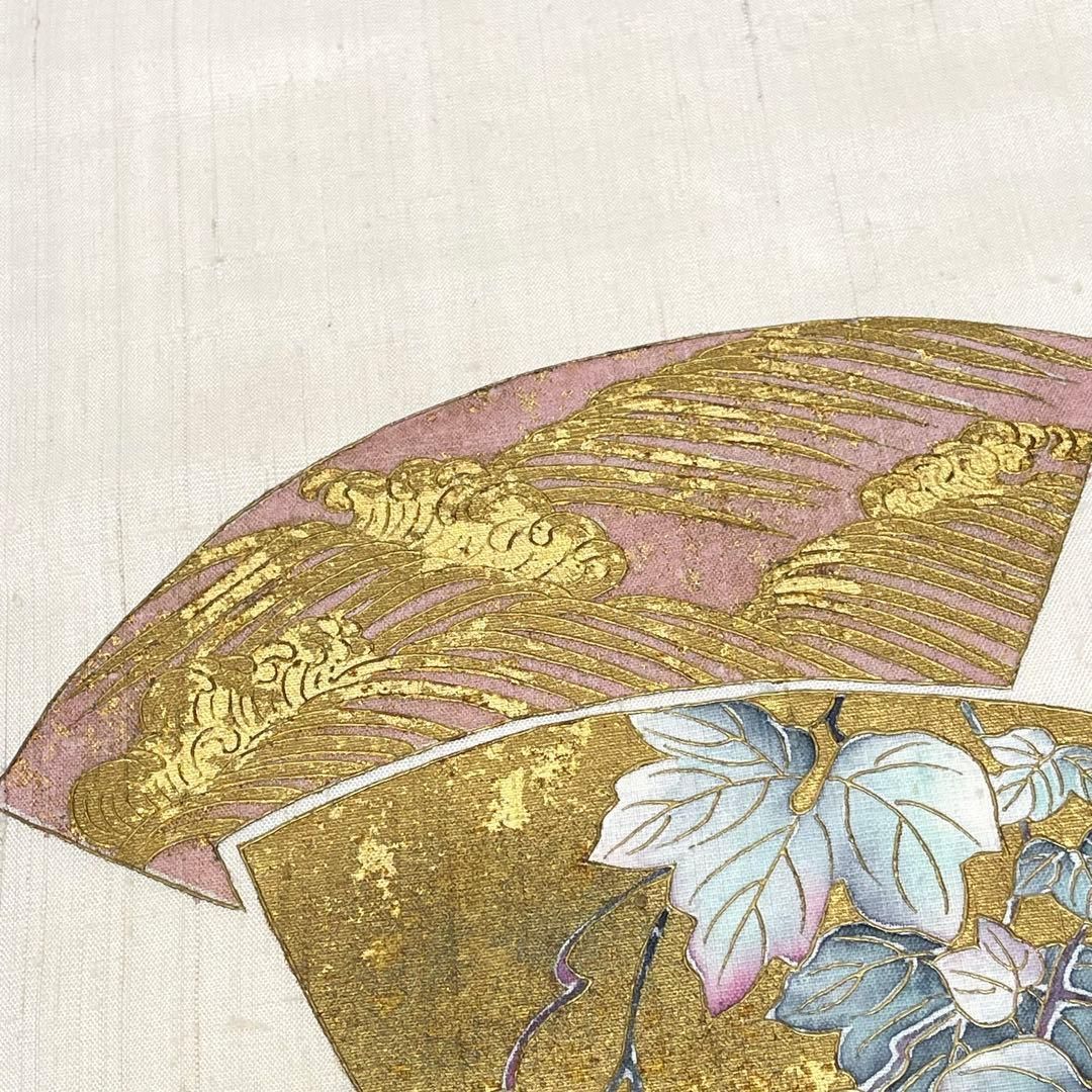 s◆正絹 九寸名古屋帯◆生紬