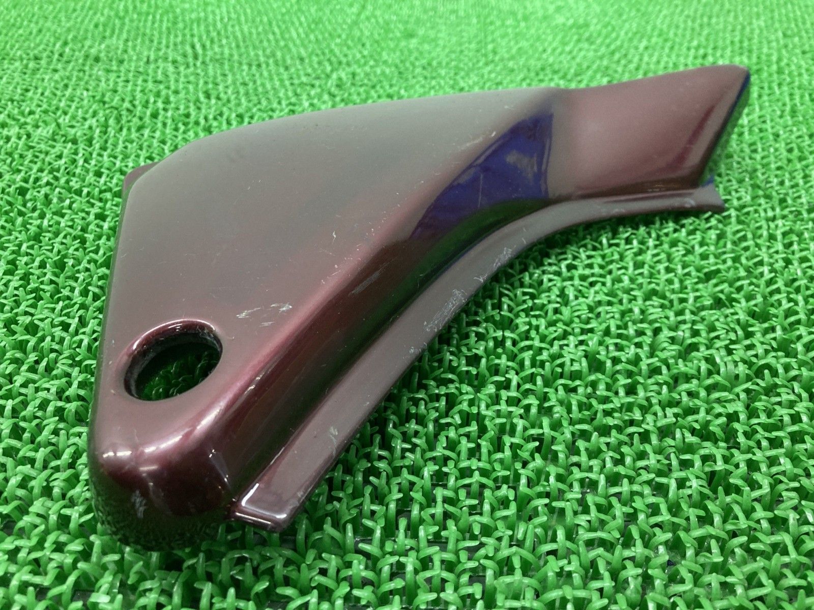 KAWASAKI ゼファー400 ゼファーカイ サイドカバー 左 ワインM カワサキ 