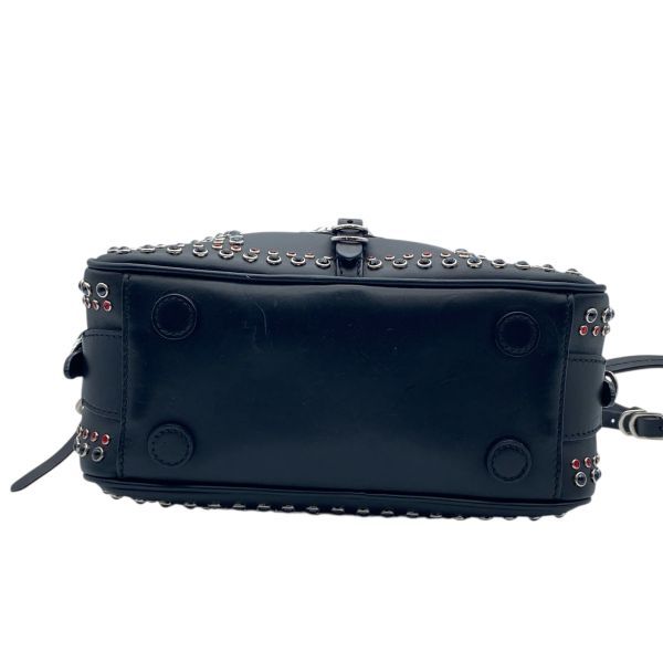 ○ ジミーチュウ JIMMY CHOO ヴァレンヌ ボーリング スタッズバッグ