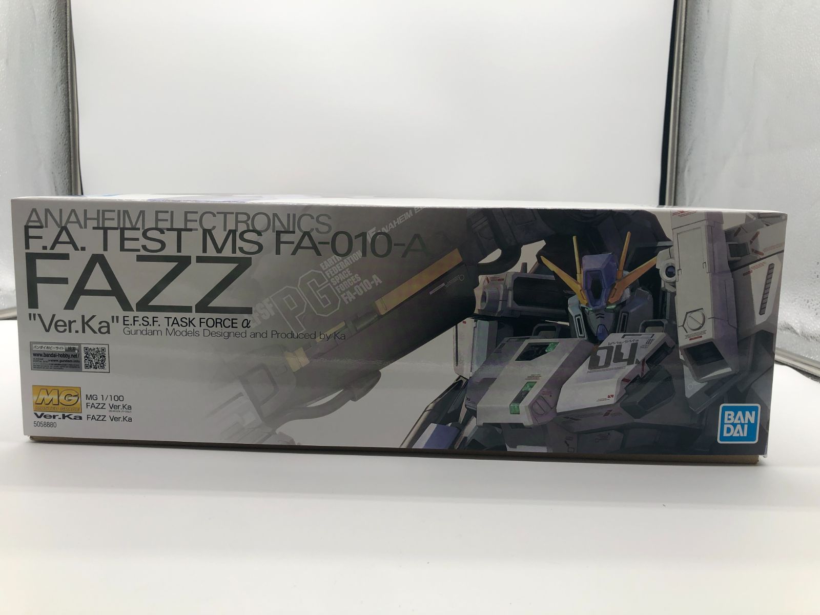 MG ガンダムセンチネル FAZZ Ver.Ka 未開封・未組立 訳あり 外箱不良