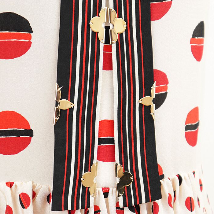 極美品】LOUIS VUITTON ルイ・ヴィトン ワンピース 2020AW シルク100