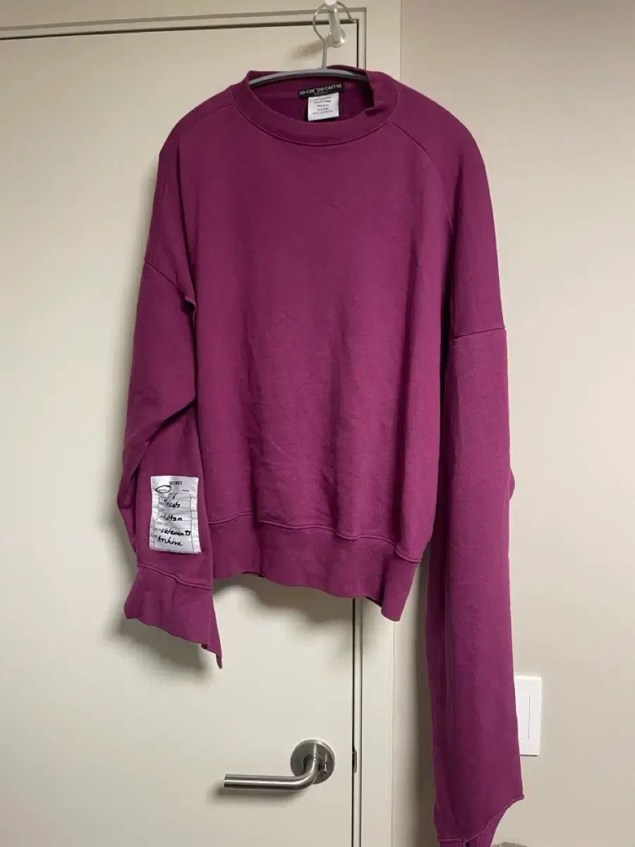 XS ヴェトモン 2018 SS ディコンストラクテッド スウェット