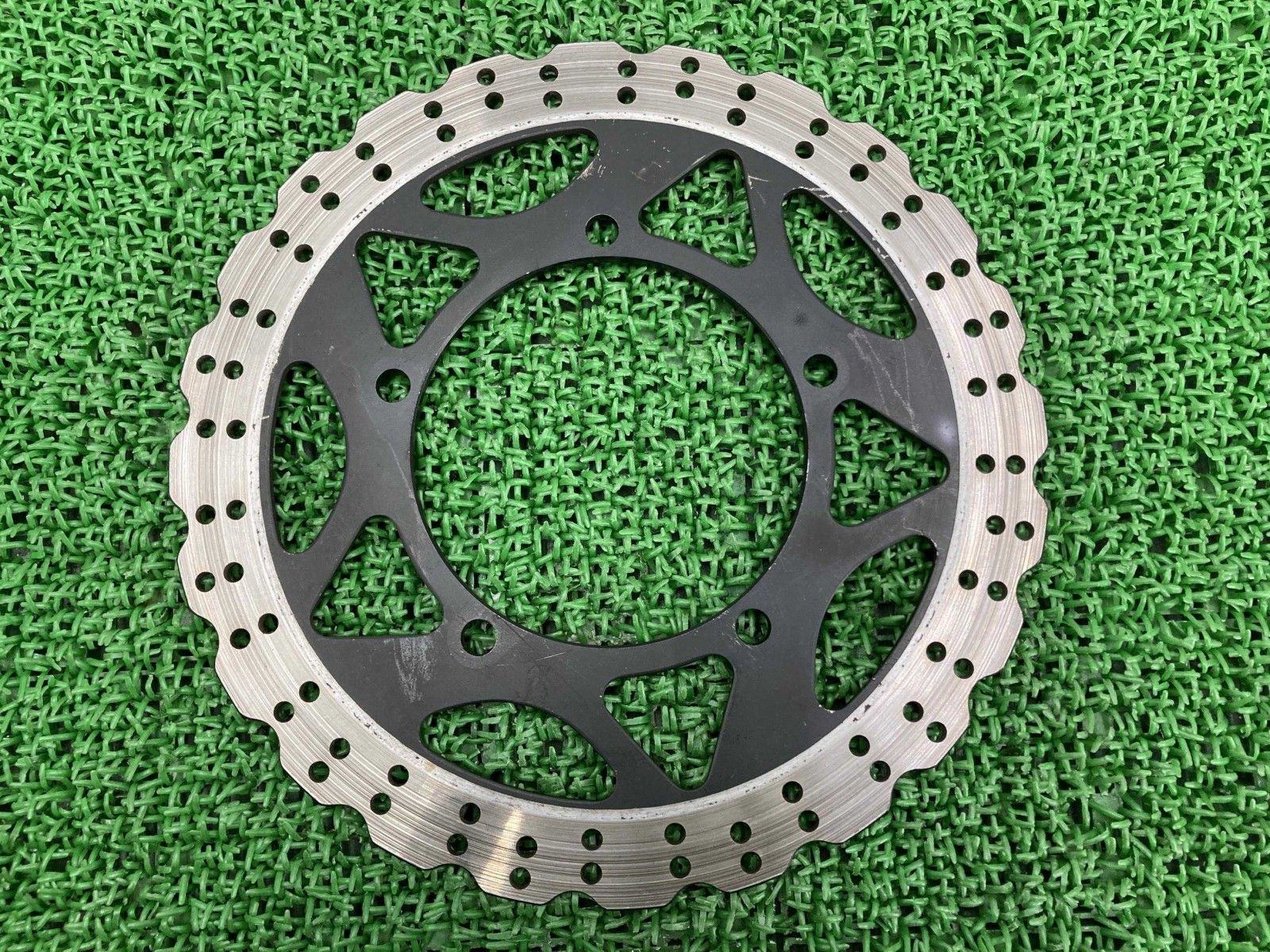 NINJA250 フロントブレーキディスク カワサキ 純正 中古 EX250L 曲がり