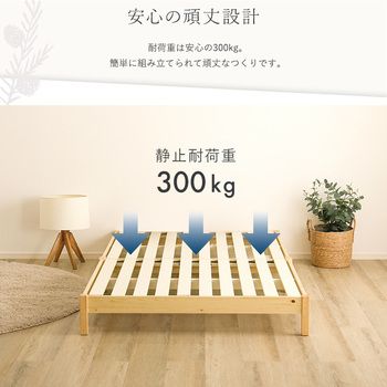 2分で完成 組立簡単ベッド Trans トランズ シングル