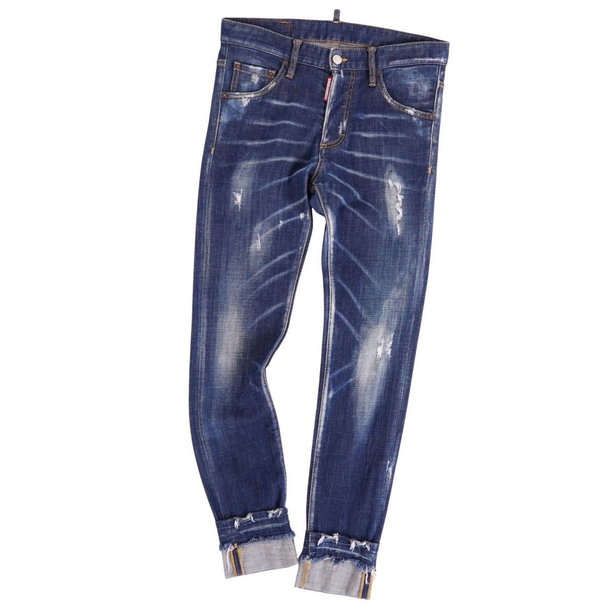 ディースクエアード 2018 デニムパンツ ダメージ加