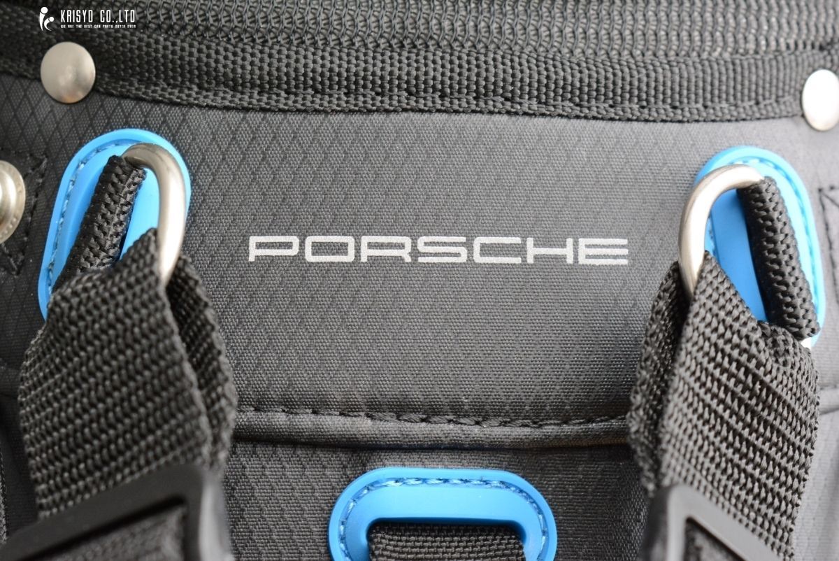 未使用品 14分割】 ポルシェ Porsche メンズ キャディバッグ ブラック