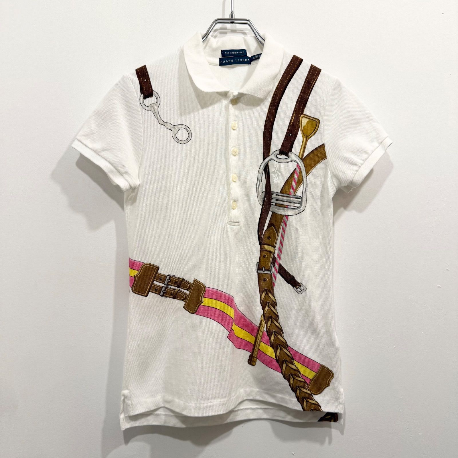 Ralph Lauren The Skinny Polo ラルフローレン ポロシャツ 馬具 ワン 