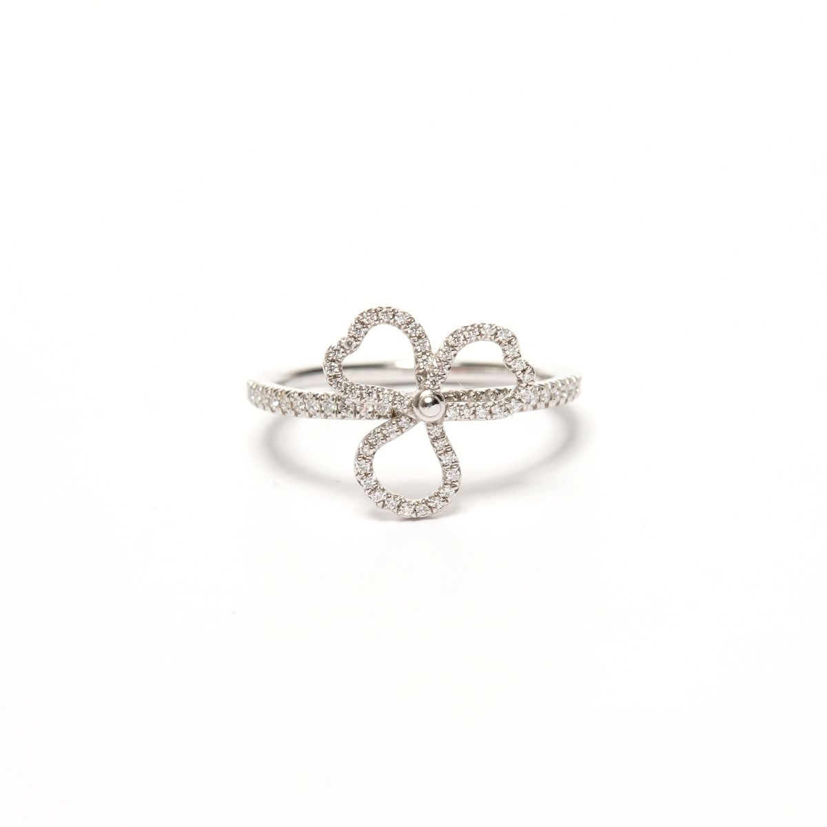 TIFFANY Co ティファニー リング 指輪 ペーパーフラワー Pt 950 プラチナ ダイヤモンド 12