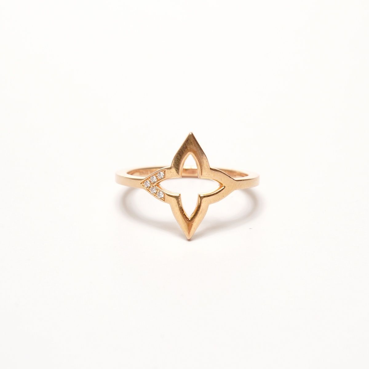 LOUIS VUITTON ルイ ヴィトン リング 指輪 ブロッサム 750 K 18 ダイヤモンド 14