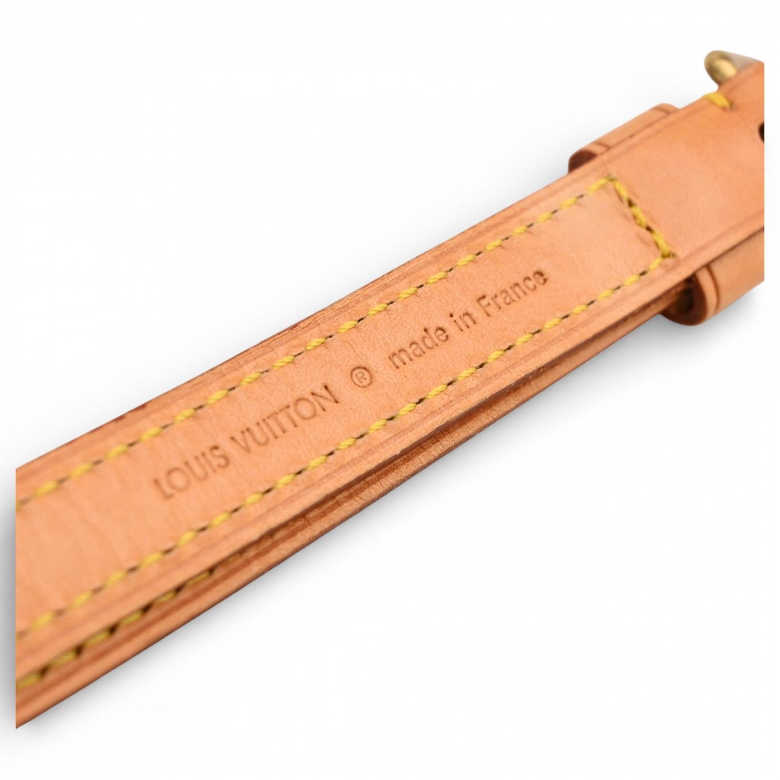 美品 ルイヴィトン ショルダーストラップ ヌメ革 ストラップ ゴールド金具 美品 ルイヴィトン ショルダーストラップ ヌメ革 ストラップ ゴールド